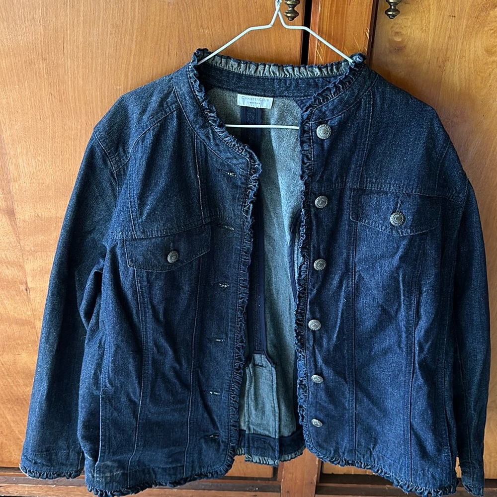 Charter Club woman denim jacket